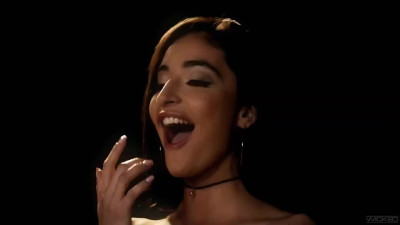 Teen Latina Emily Willis trains her asshole with a meaty boner of Ramon Nomar at night