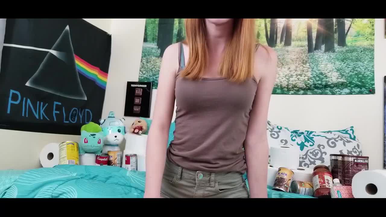 Watch Ginger teen harlot touches small tits in erotic solo - JOI Full. Duration: 10:02 | ePornBabe.