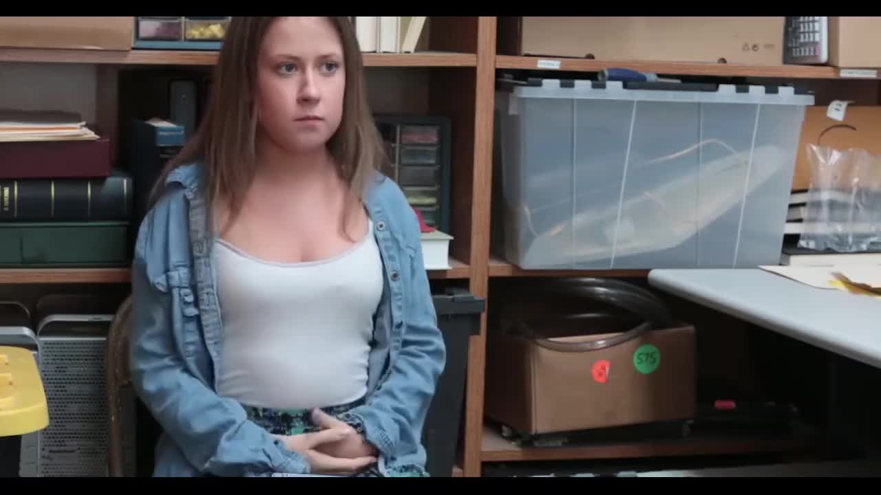 Watch Security guy fucks teen stealer in the library Full. Duration: 05:48 | ePornBabe.