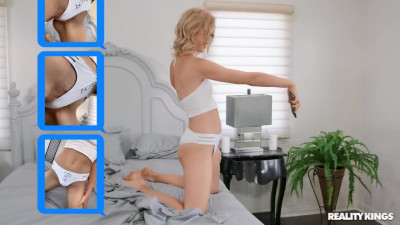 White hussy Chloe Cherry gets nasty with Ricky Johnson's BBC - Reality Kings