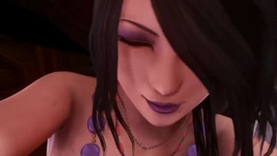 Busty Lulu from Final Fantasy X in POV Porn Cartoon