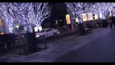 Japanese Santa-Girl gone wild with stranger's inside
