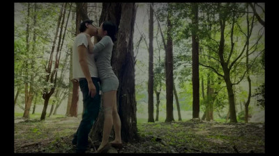 Asian girl gets her Pussy Licked before Risky sex in Public Park
