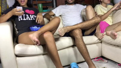 Fucking my stepsis next to our stepmom - Amateur