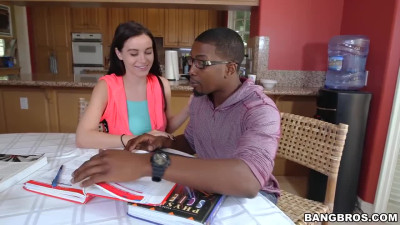 Busty tutor can't resist fucking BBC