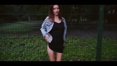 Russian girl next door has sex on a playground and it is to risky to be seen