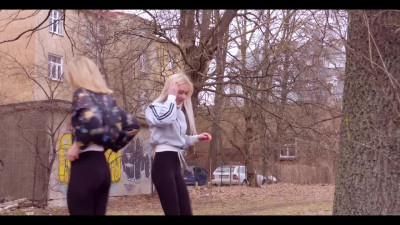 Outdoor workout continues with Lesbian Lovemaking at home