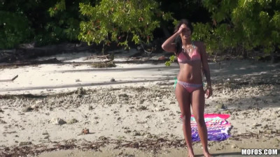 Hot ebony POV sucking and fucking BWC on a boat
