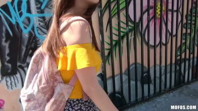 Nerdy girl got paid to fuck