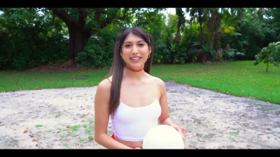 Teen Latina chooses dick to playing volleyball