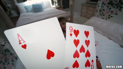 Card game went wrong for MILF's pussy and she soaked up big cock