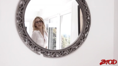 Alexa Grace tries step father's dick with great curiosity after school