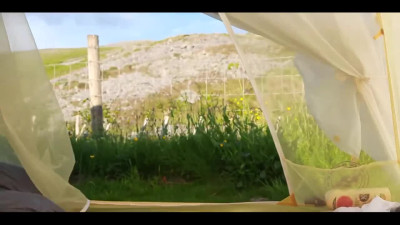 Painful first anal for young slut while camping - POV