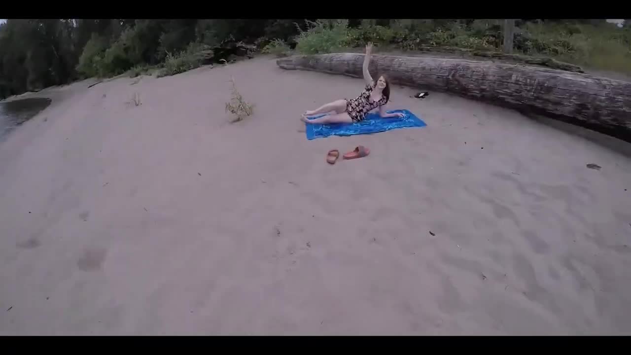Watch Perv dude pounds teen cunt on a public beach POV Full. Duration: 18:04 | ePornBabe.
