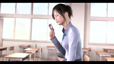 Asian schoolgirl allows classmate to fuck her bush - 3D Hentai
