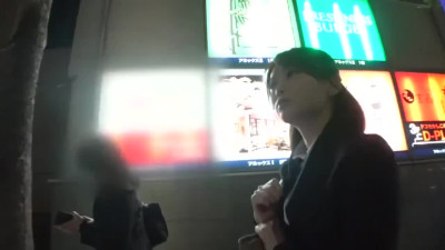 Busty Japanese in tights shared with dirty men in hotel