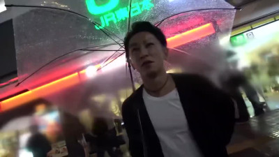 Beautiful Japanese model shakes big tits in unexpected sex affair