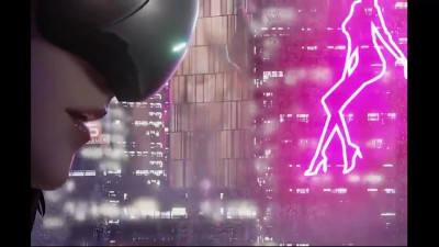 MMD R-18 animation - Futuristic motor biker enjoys intense anal with BBC