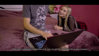 Russian stepsis donates her pussy to brother, asking him for help how to get more money