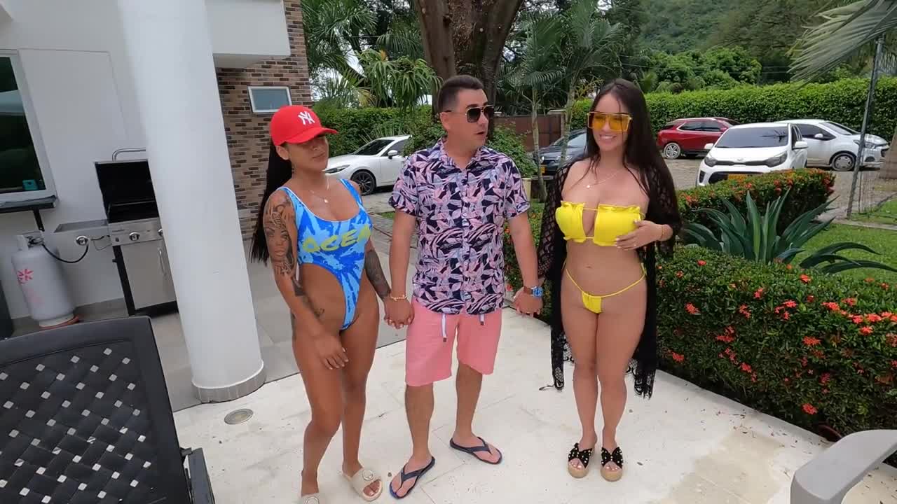 Watch Stacked Latinas occupy face and dick of a white man outdoors Full. Duration: 15:58 | ePornBabe.