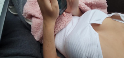 I checked step sister's pussy while parents were at work - amateur POV