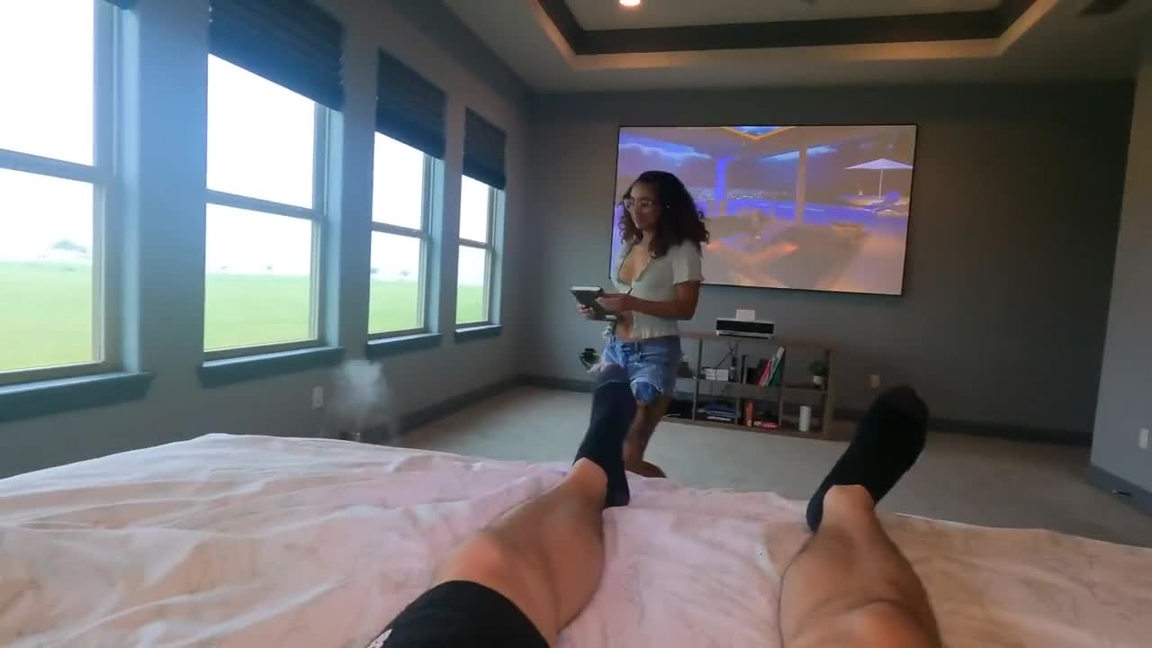 Watch Curly girl with Bubble Booty rides My long dick in POV Reverse Full. Duration: 12:52 | ePornBabe.