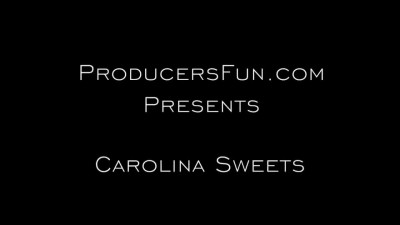 Thin girl plays with cunny and fucks with producer on a casting