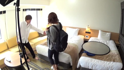 Japanese Babe shakes peaches riding stranger's cock in a hotel - Censored