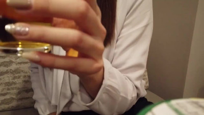 Exclusive home video of horny Japanese couple - Lockdown sex