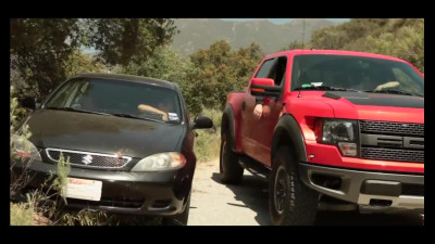Gangbang with hillbillies and blonde, while boyfriend watches