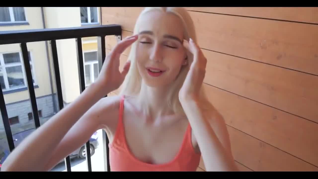 Watch Russian blonde teen has a passionate sex on a balcony in front of public street Full. Duration: 11:04 | ePornBabe.