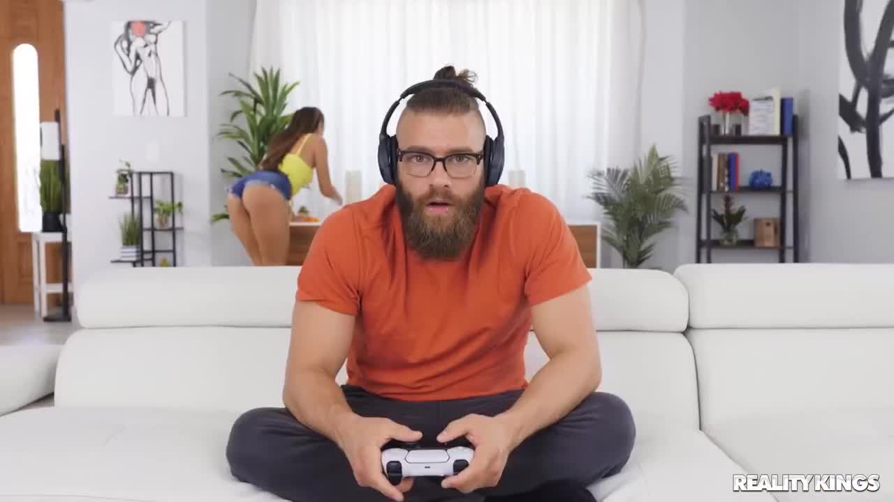 Watch Round-ass girlfriend Gia Derza seduces a gamer guy to fuck her pussy Full. Duration: 08:00 | ePornBabe.