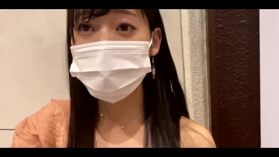 Japanese brunette teen is overwhelmed by a random guy in a hotel room
