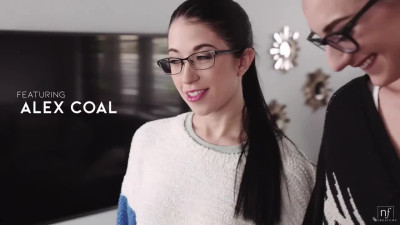 Brunette bunnies please their Teacher in marvelous Threeway