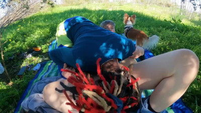 Good BBC for Thick White slut who prefers Outdoor Interracial Sex