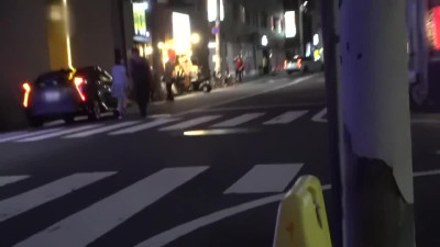 Busty Japanese teen fucks with a random guy till squirt while her bf is cuckolding