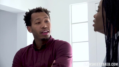 Ebony chick enjoys BBC of her boyfriend