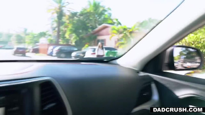 Stepdad cannot control Angelica Cruz unless he shoves his dick in her