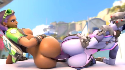 Overwatch hot scenes compilation