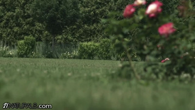 Outdoor fuck with skinny brunette Katy