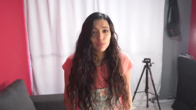 Latina teen punished with stepbro for watching porn