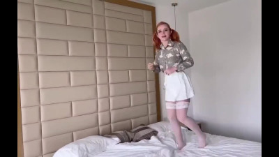 Sweet redhead loves doggy style fuck - Real Amateur