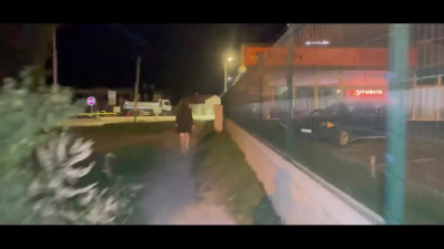 Rough sex on the streets with hot teen