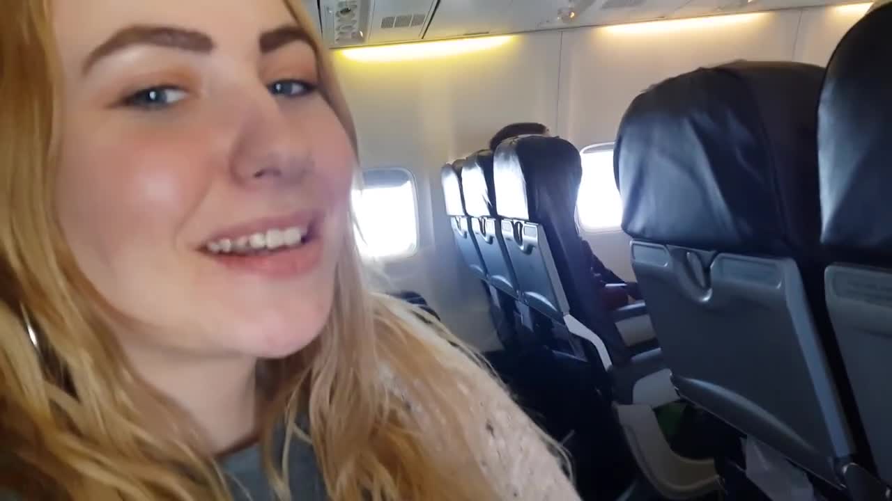 Watch Handjob in the airplane with pretty blonde teen Full. Duration: 10:40 | ePornBabe.