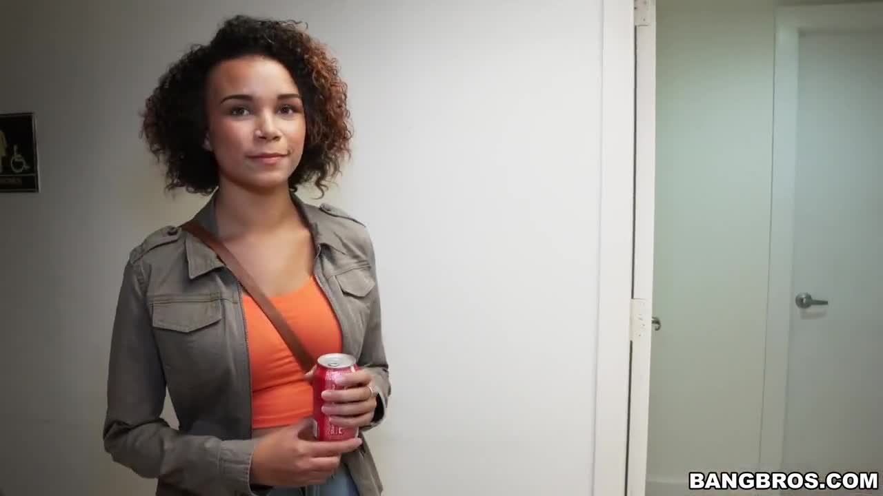 Watch Curly ebony sucking stranger's black cock in bathroom Full. Duration: 04:58 | ePornBabe.