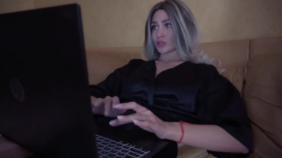 Russian stepmom wants some amateur dick of her son pov
