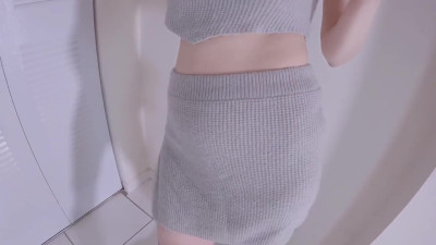 Busty chinese girlfriend in black stockings mastered in footjob, blowjob and cock riding