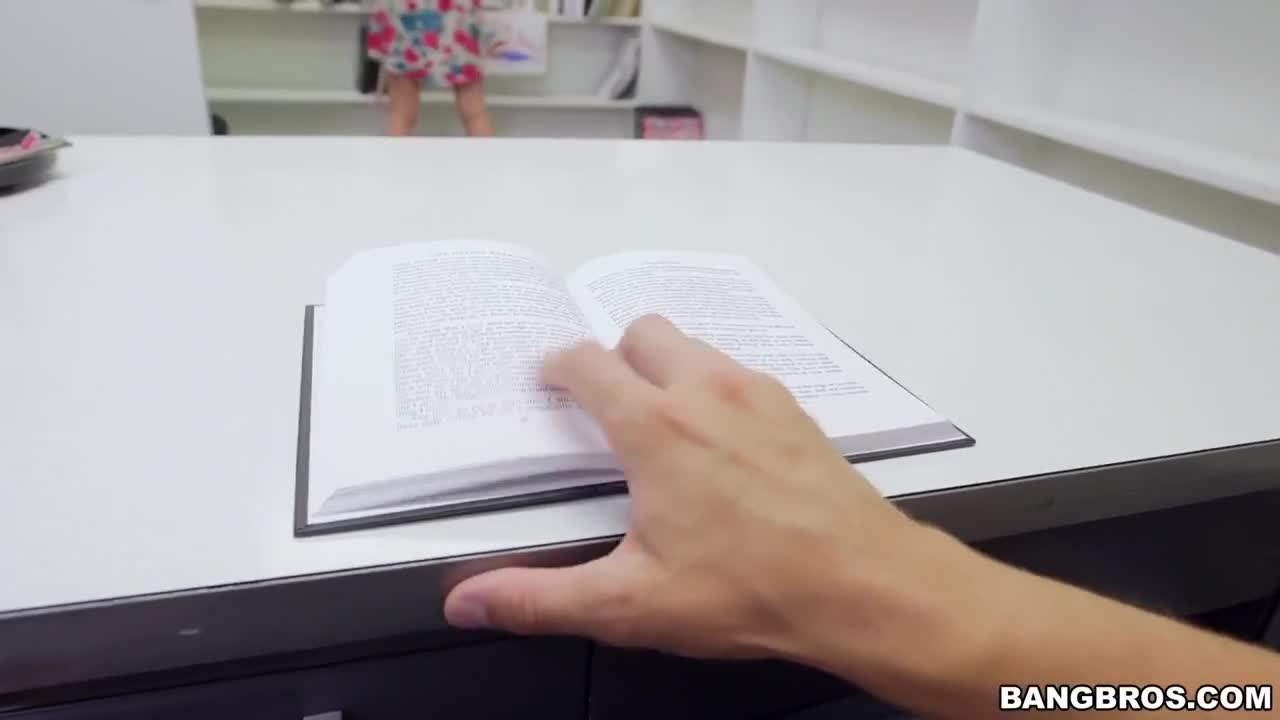 Watch Library geek Aliana Dawson have some rest with a huge cock around the book shelfs Full. Duration: 08:20 | ePornBabe.