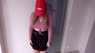 Sex with teen gave me one cumshot and creampie