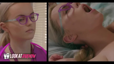 Busty nurse River Fox gets Facialized after hardcore Fucking